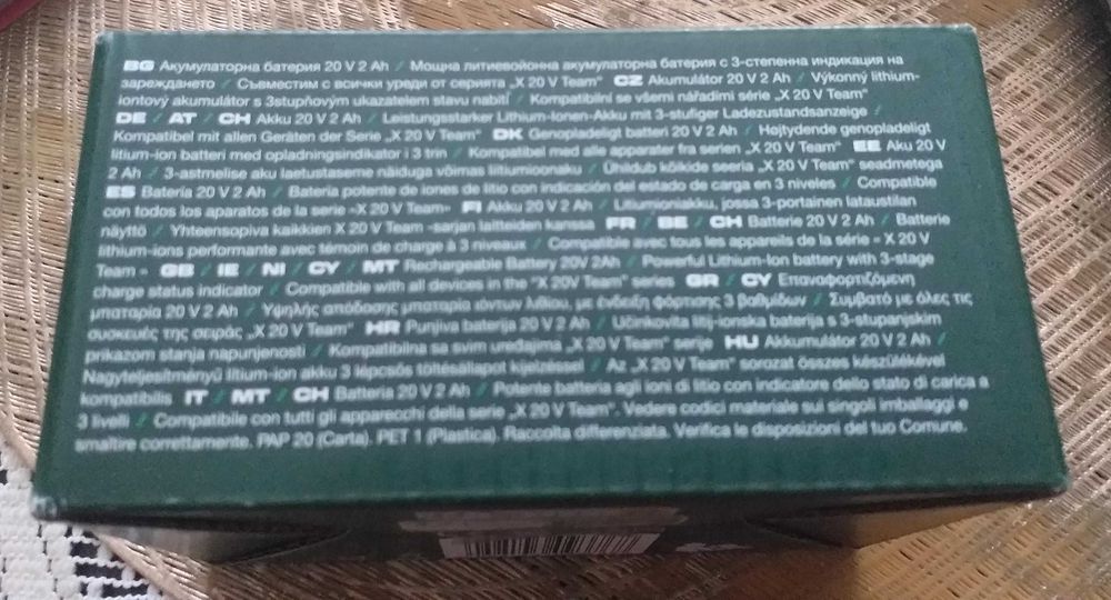 Akumulator Parkside 20V/2Ah Lithium-Ion