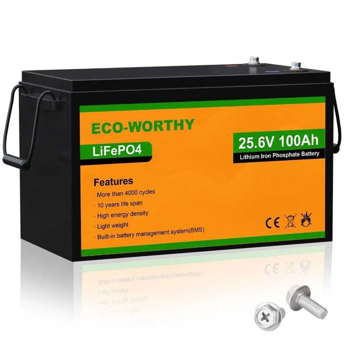 Акумулятор 24V 100a Eco-WORTHY LiFePO4