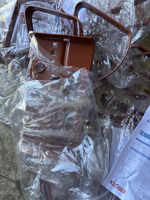 8 sztuk Stopnie kominiarskie dwuwspornikowe kasztan KOLBER 25