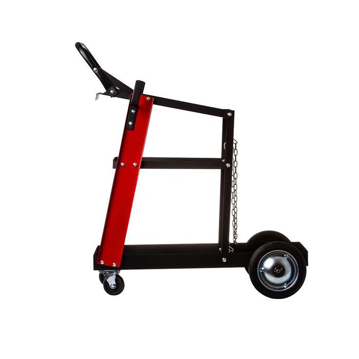 Wózek  SPAWALNICZY DO SPAWAREK z półką na butle pod migomat