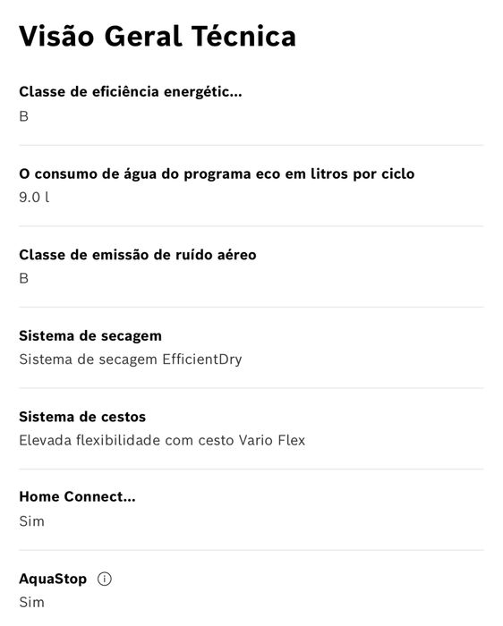 Lava loiça novo Bosch Serie 4