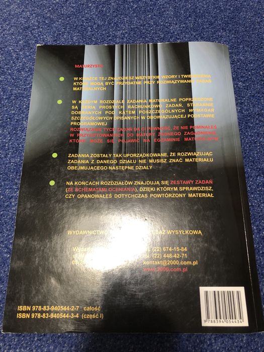 Matura z matematyki cz I Andrzej Kiełbasa