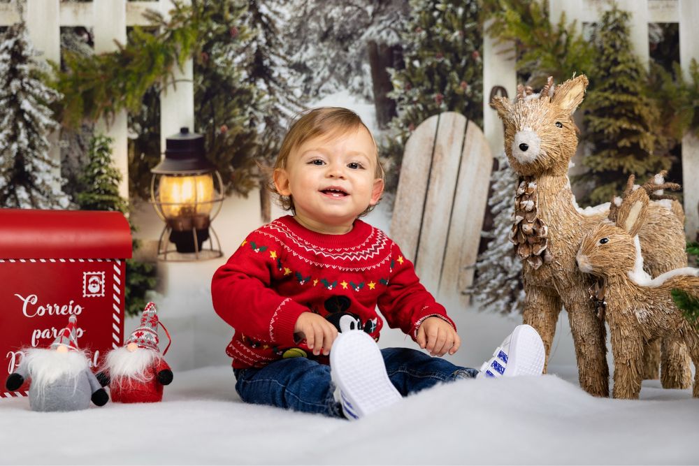 Sessao de Natal em Estudio