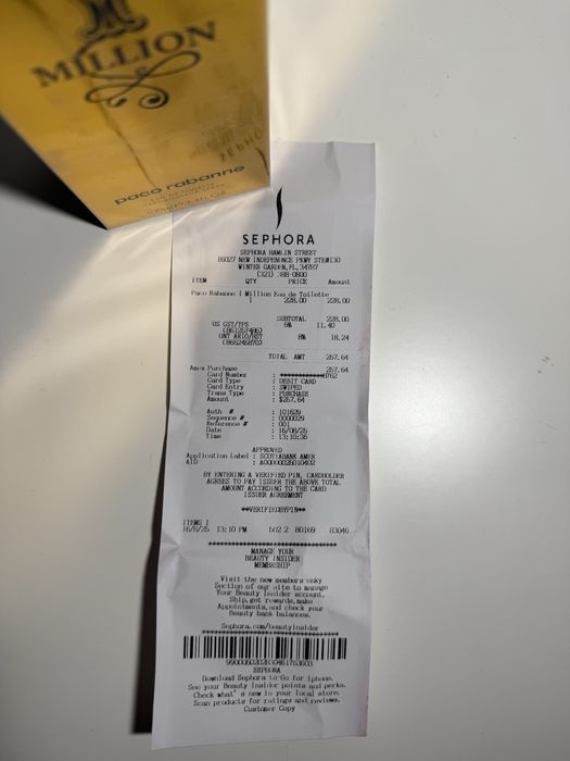 Perfume One Milion da Paco Rabanne 100ml