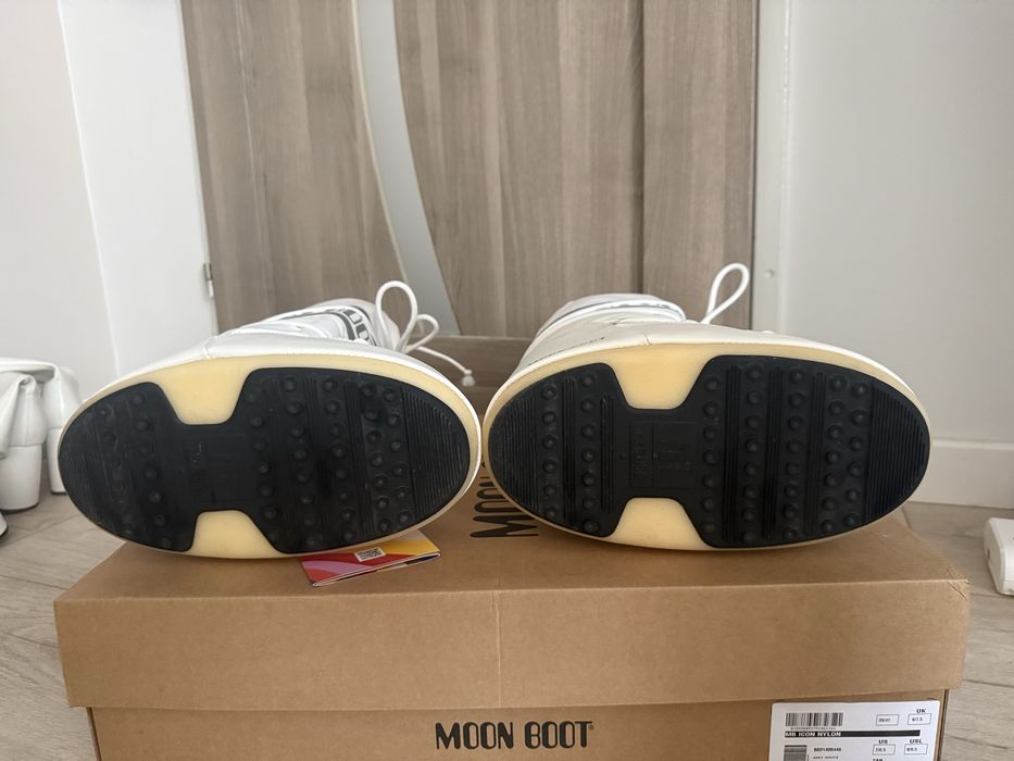 Moon boot śniegowce białe