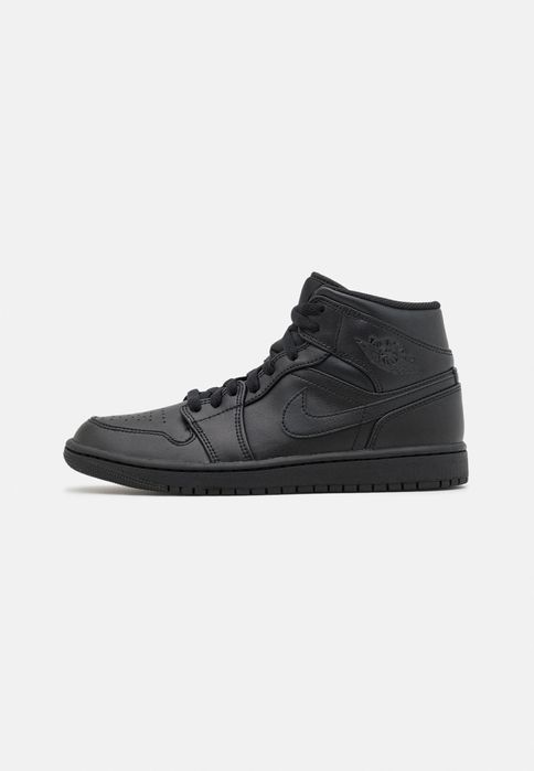 Nike Air Jordan 1 Mid 37,5 Buty Damskie Skórzane Czarne T493