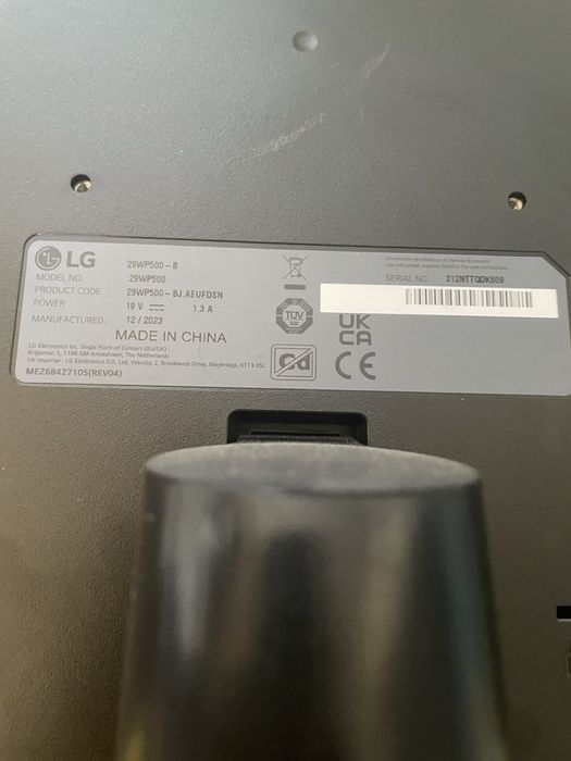 Monitor LG  60 hz