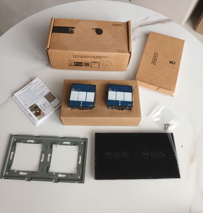 Podwójny Inteligentny Sterownik Rolet WiFi – BSEED (Zestaw)