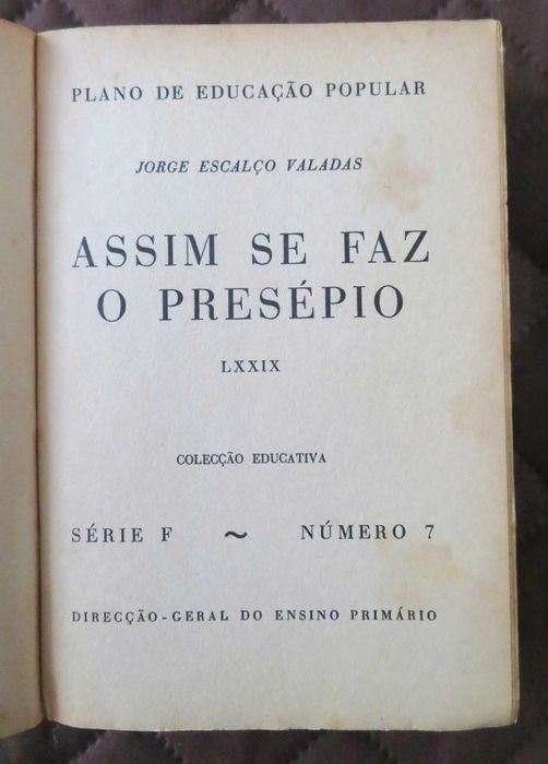 Livro ASSIM SE FAZ O PRESÉPIO (Oferta de 6 Postais de Laura Costa)