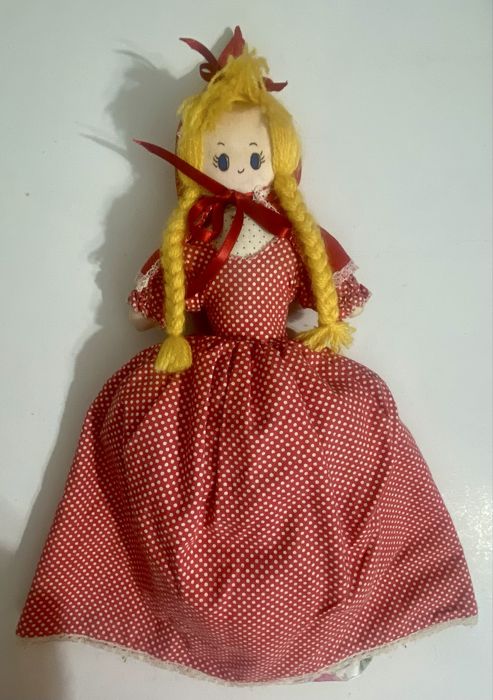 Capuchinho - Boneca de pano reversível