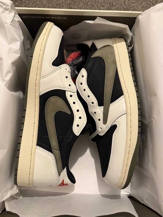 Jordan 1 Retro Low OG SP Travis Scott Olive R.42.5