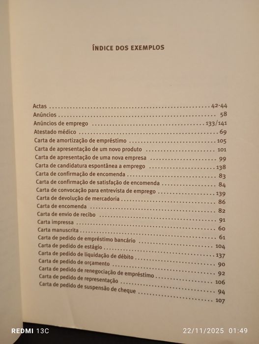 Livros auxiliares