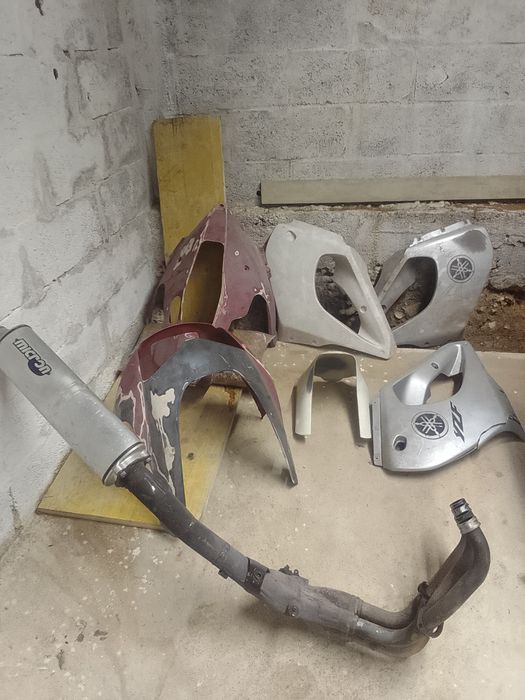 2 yamaha thanderace 1000 ,1 para peças