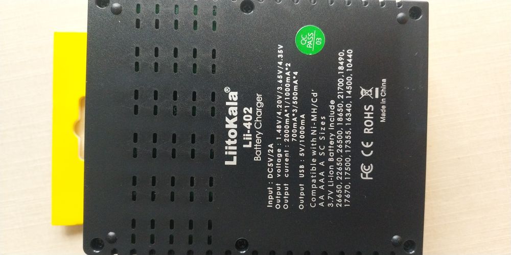Зарядное устройство LiitoKala Lii-402
