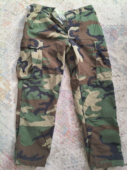 Spodnie BDU woodland