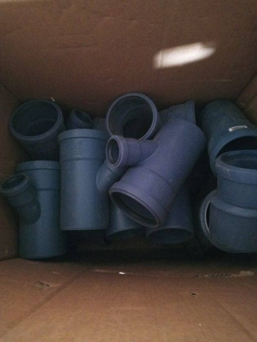 Trójniki PCV 110, kolanka,rury  itp