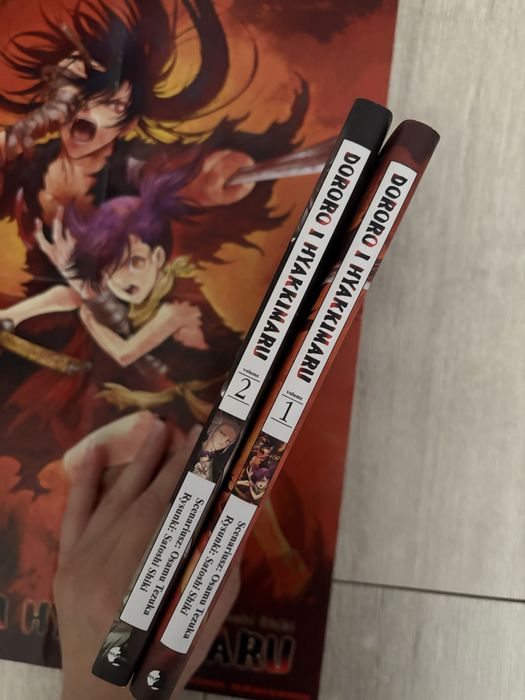 Dororo i Hyakkimaru - tom 1-2 + plakat