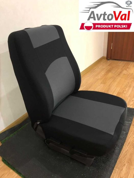 -Чехли на сидіння-- НА ВСІ АВТО-модель CLASSIC -- Польша- Синтетика