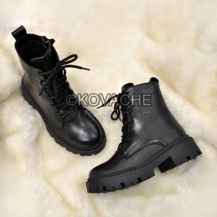 Жіночі натуральні  черевики шкіряні замшеві  демісезонні р. 35 23 см