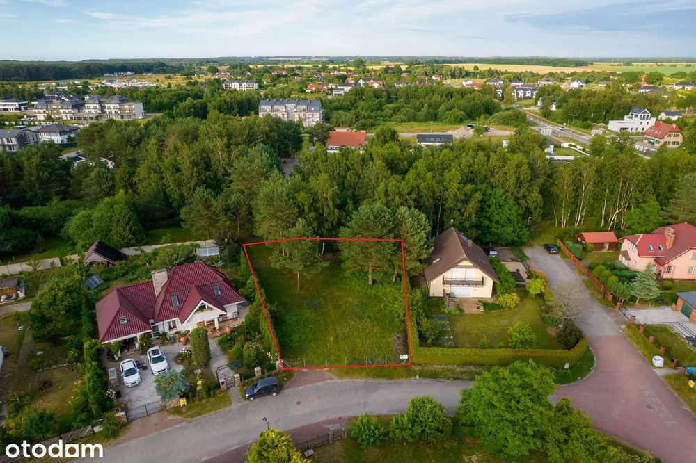 Działka pod budowę domu - Ustka (Przewłoka)