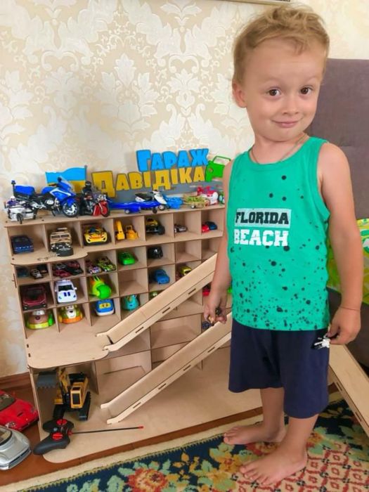 Гараж детский, парковка, гараж для машинок,кинсмарт,трек