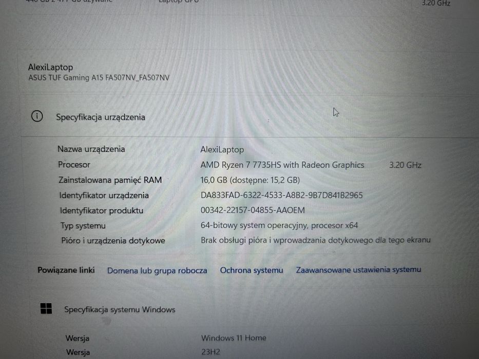 ASUS TUF A15 JEDEN Z Najlepszych laptopów do gier !
