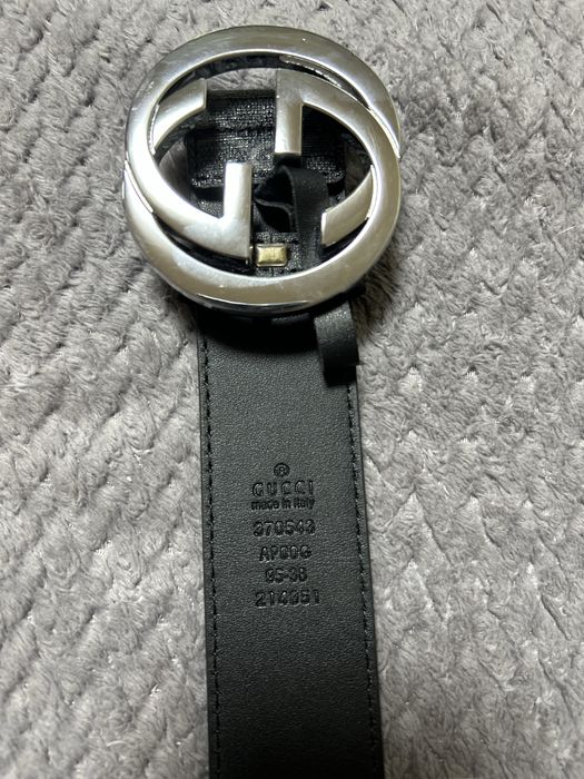Мужской ремень Gucci Interlocking