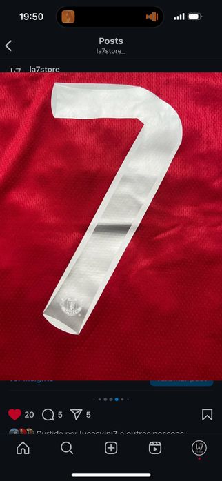 Camisola Manchester United 2008 Cristiano Ronaldo Retrô / Envio Rapido