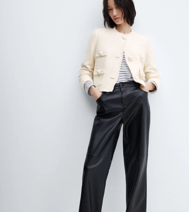 Твідовий жакет MANGO