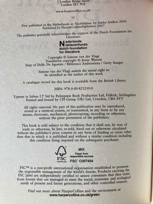 Midnight Blue, by Simone Van Der Vlugt