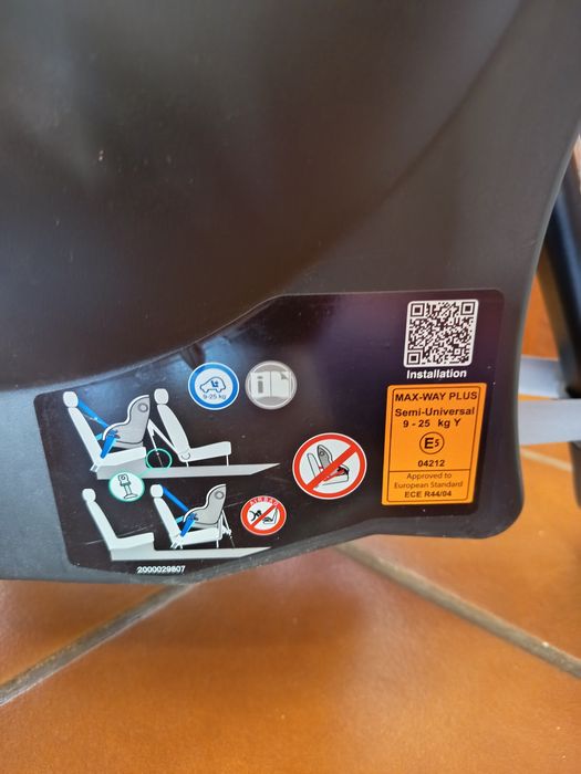 Cadeira para automóvel para crianças da Britax Römer Max-way Plus