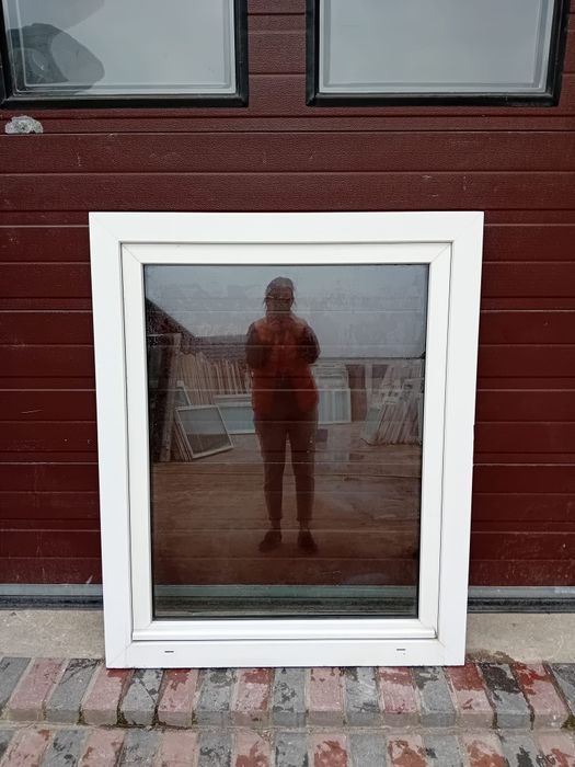 Okna jednoskrzydłowe 110x136 PCV plastikowe DOWÓZ CAŁY KRAJ