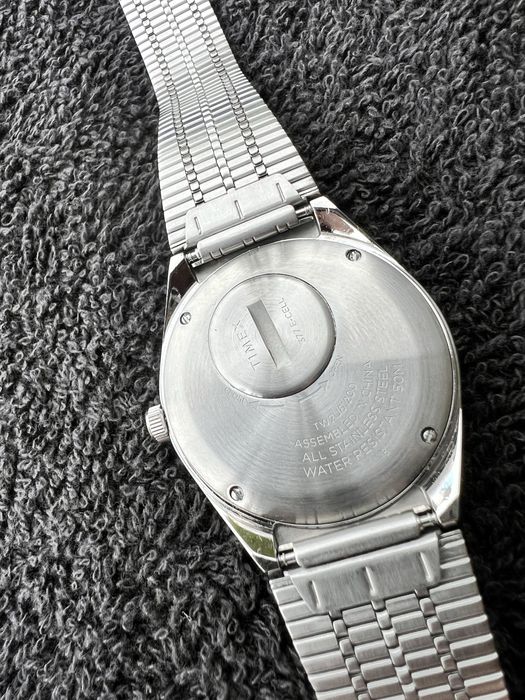 Timex Q Hydromod, White Pepsi, super stan, olej, zamiany