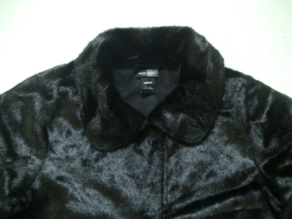 Женский легкий полушубок из экокожи BISOU BISOU MISHELE BOHBOT раз.М