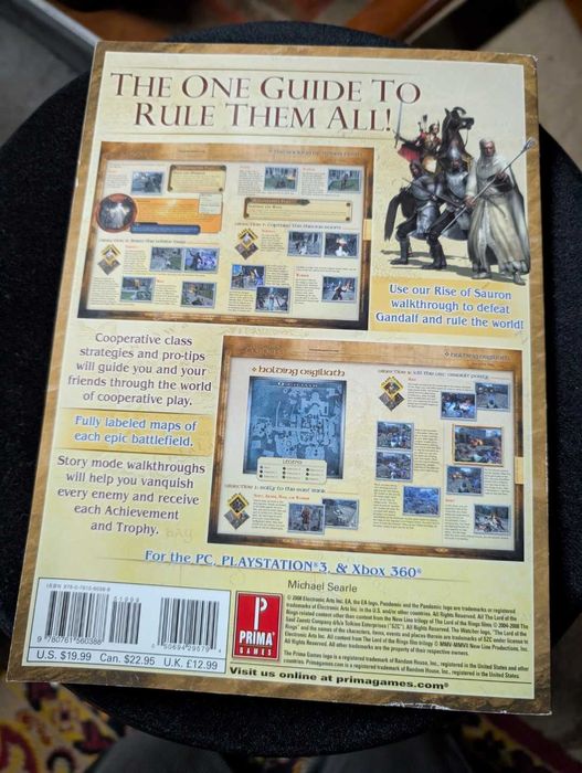poradnik guide Lord of the rings Conquest Prima