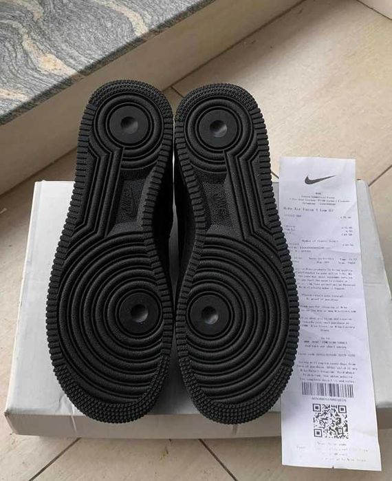 Air Force 1 Czarne Nowe Rozmiar: 44