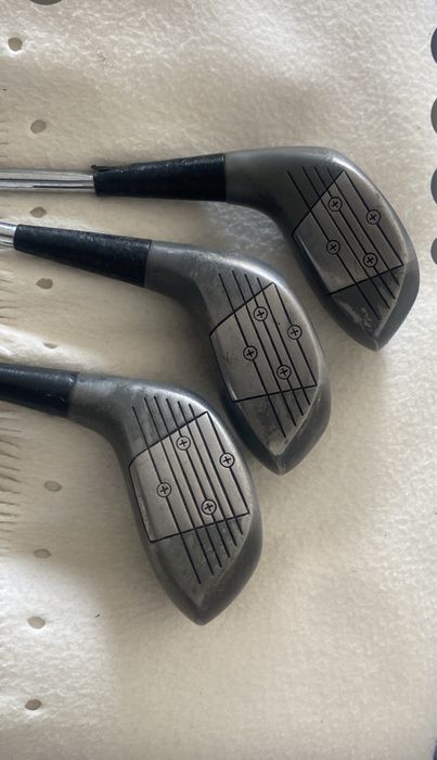 Tacos de golfe Madeira MacGregor bom estado
