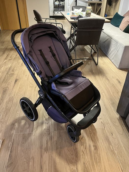 Muuvo Quick 3.0 Wózek Spacerowy Black Chrome Azure Blue