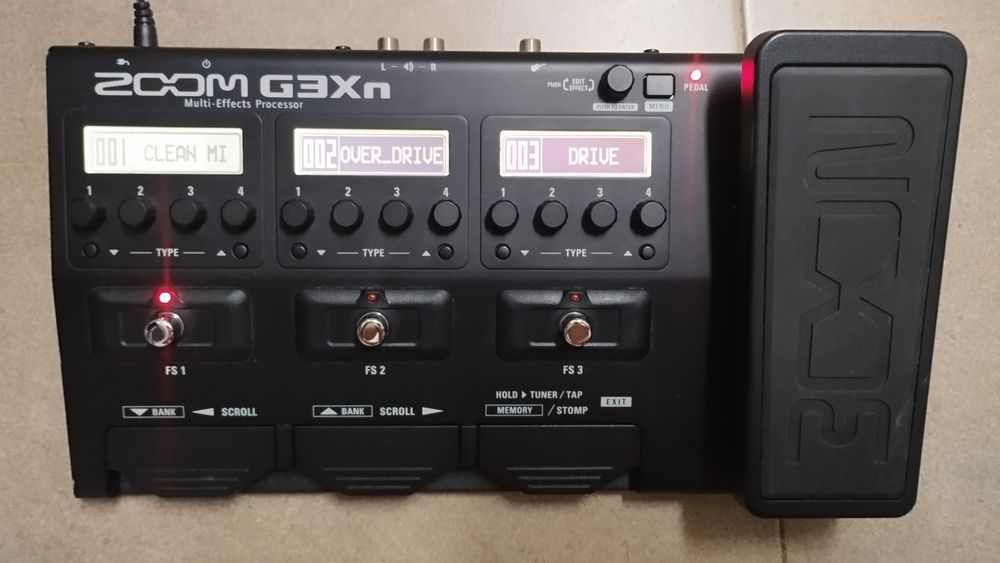 Pedaleira zoom G3Xn