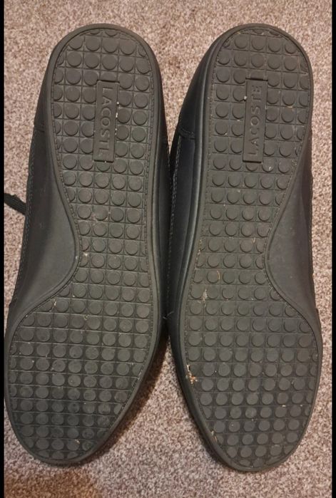 Buty Lacoste Chaymon rozmiar 43 skórzane skóra czarne męskie j. Nowe