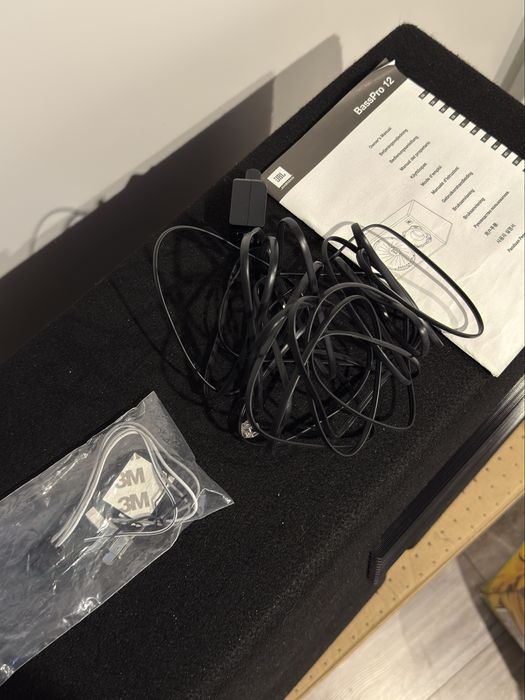 Subwoofer samochodowy Jbl basspro 12 jak nowy pełny zestaw
