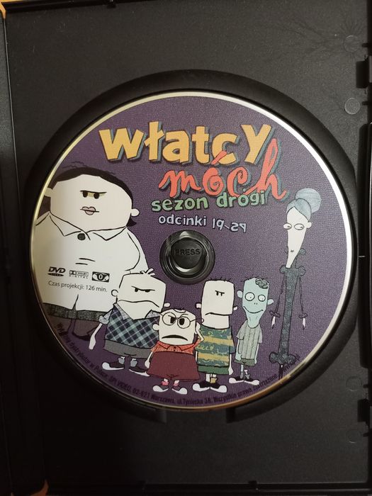 Sprzedam film DVD Wlatcy Móch sezon drugi 19-29 Bez Cenzury