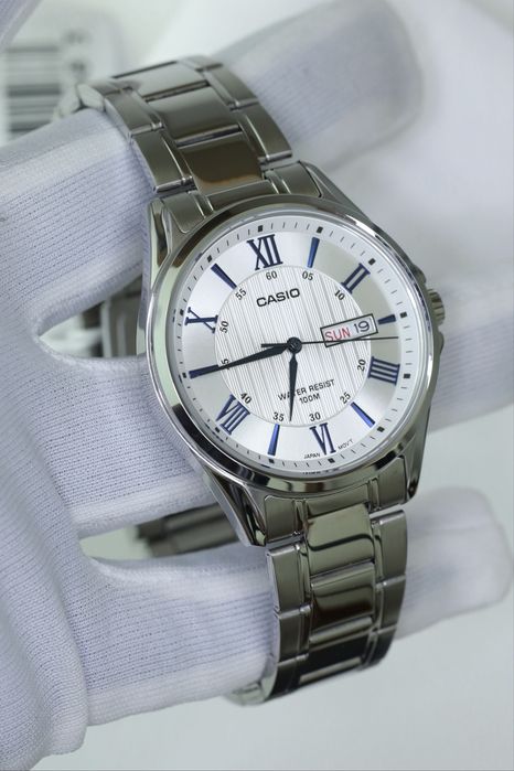 Офіційний Годинник чоловічий Casio MTP-1384D-7A1 Оригінал Часы мужские