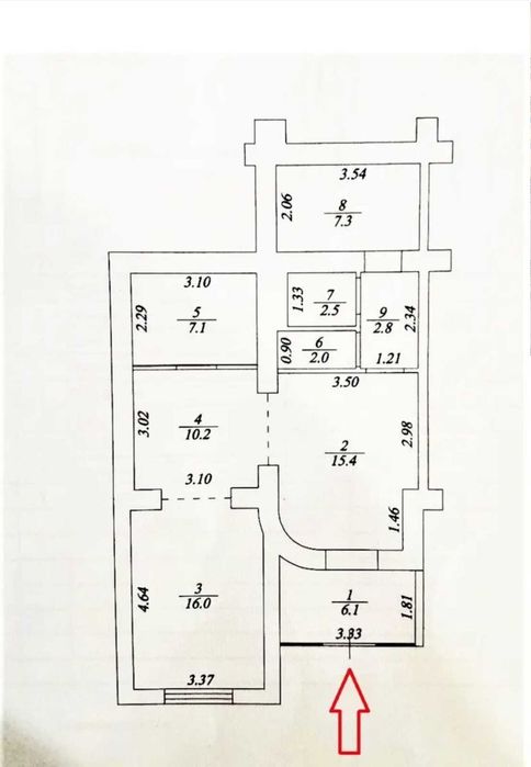 Продаж фасадного нежитлового приміщення ЖК "Чайка"