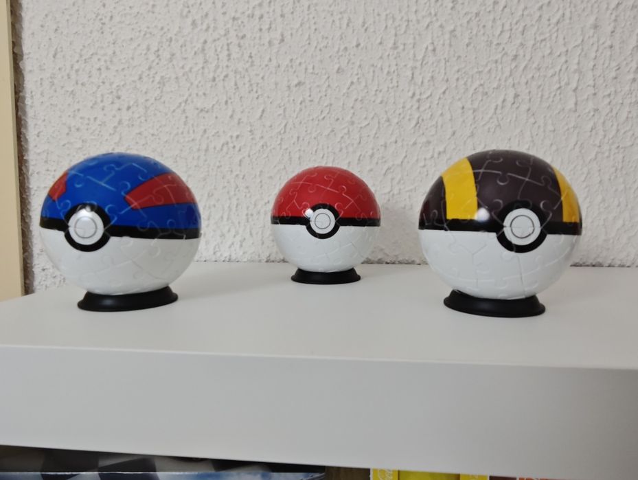 Bolas Pokémon puzzle