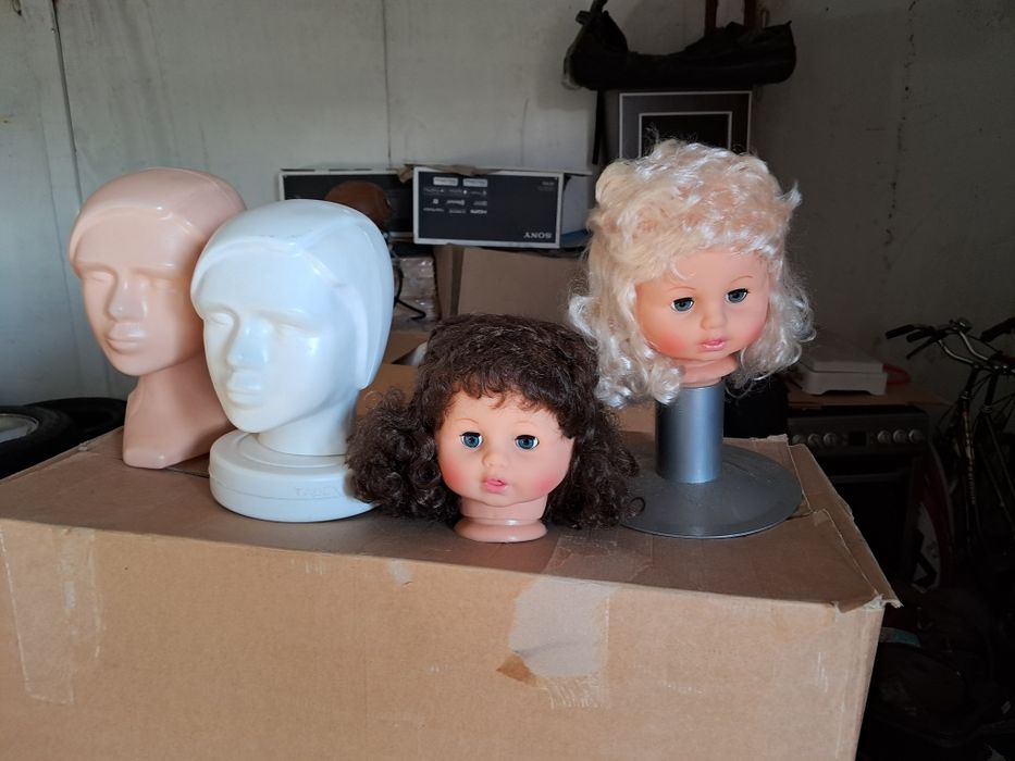 Sprzedam głowy lalek KRAWAL