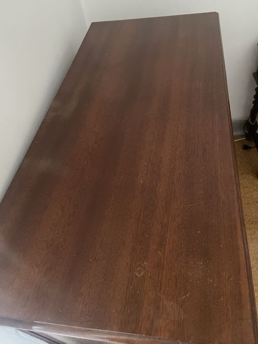 Roupeiro antigo madeira de 3 portas