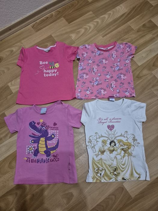 4 koszulki rozmiar 92