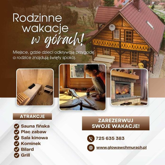 "Głową w Chmurach" – W WAKACJE odkryj wyjątkowy komfort wypoczynku!