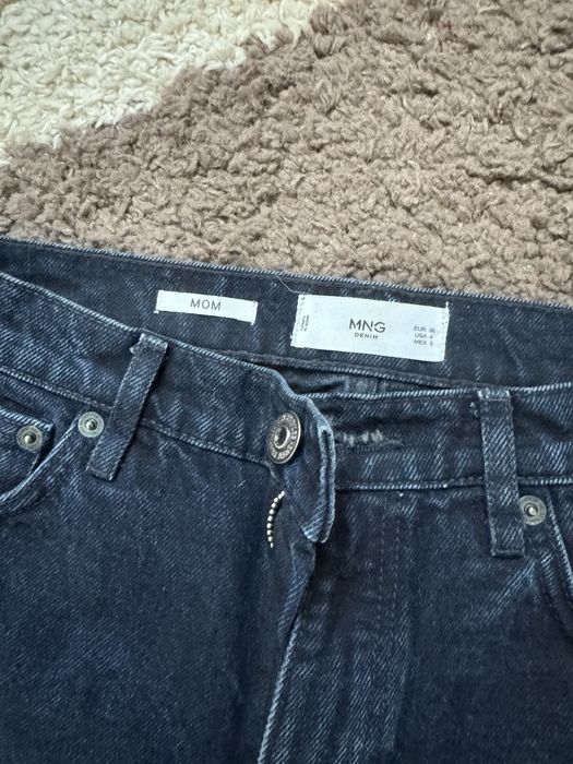 Темно сині джинси Манго 36 розмір